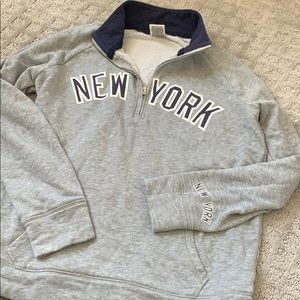 Pink Victoria’s Secret NY yankees sweatshirt